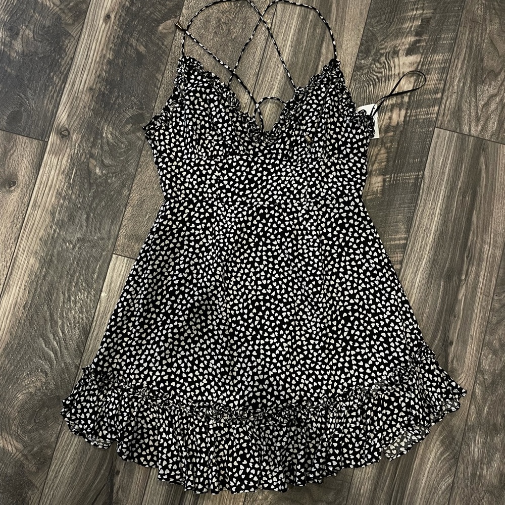 Impeccable Pig Black Heart Dress